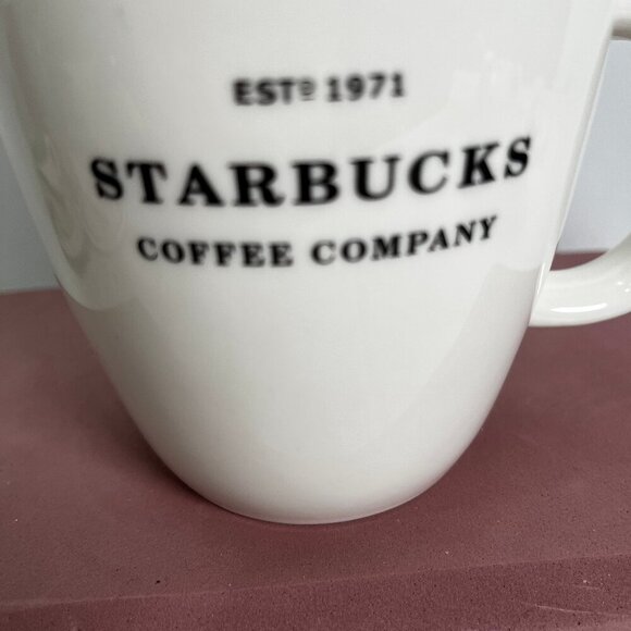 VINTAGE Starbucks 2006 Abby Mug - Barista Ed.16fl.oz. EUC - Picture 2 of 4